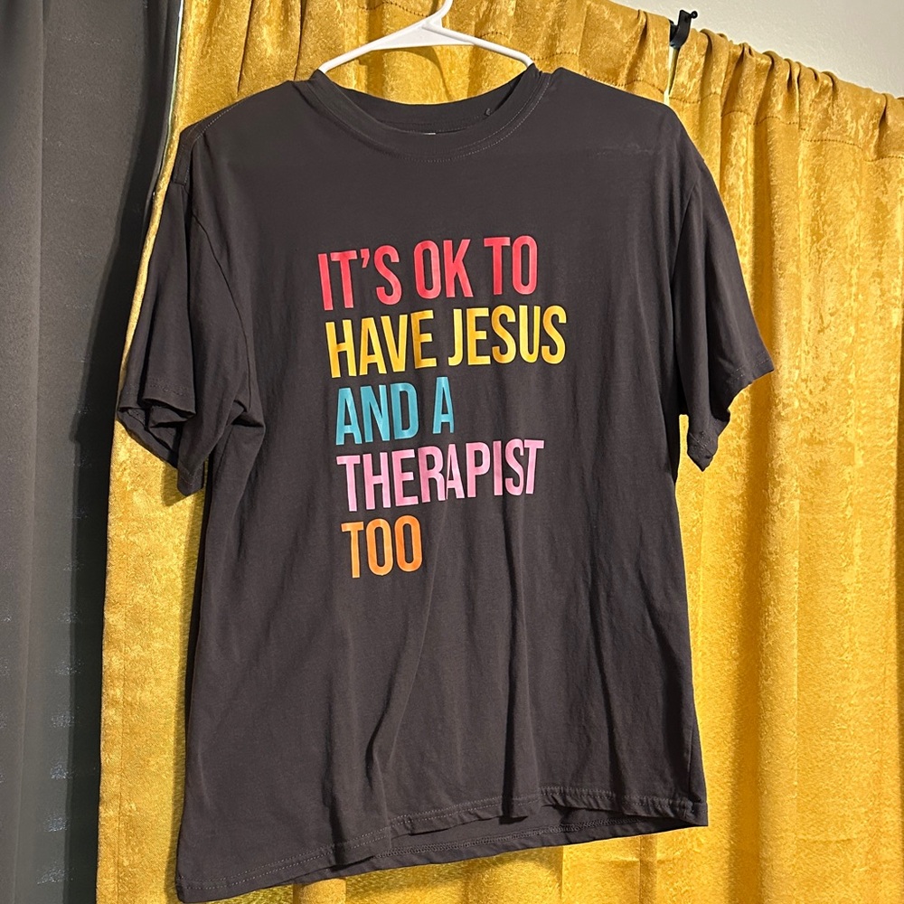 Graphic T-Shirt with Colorful Text